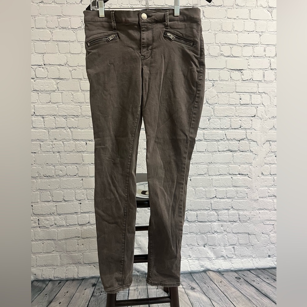 Express gray skinny jeans size 8